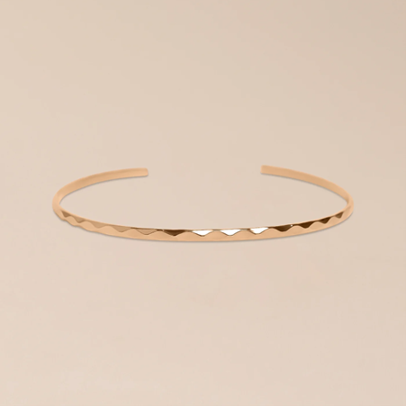 1WK0708-408 WAEKURA Bangle Mara Gold (A-LX-E)