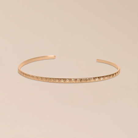 1WK0708-410 WAEKURA Bangle Jules Gold (A-LX-E)