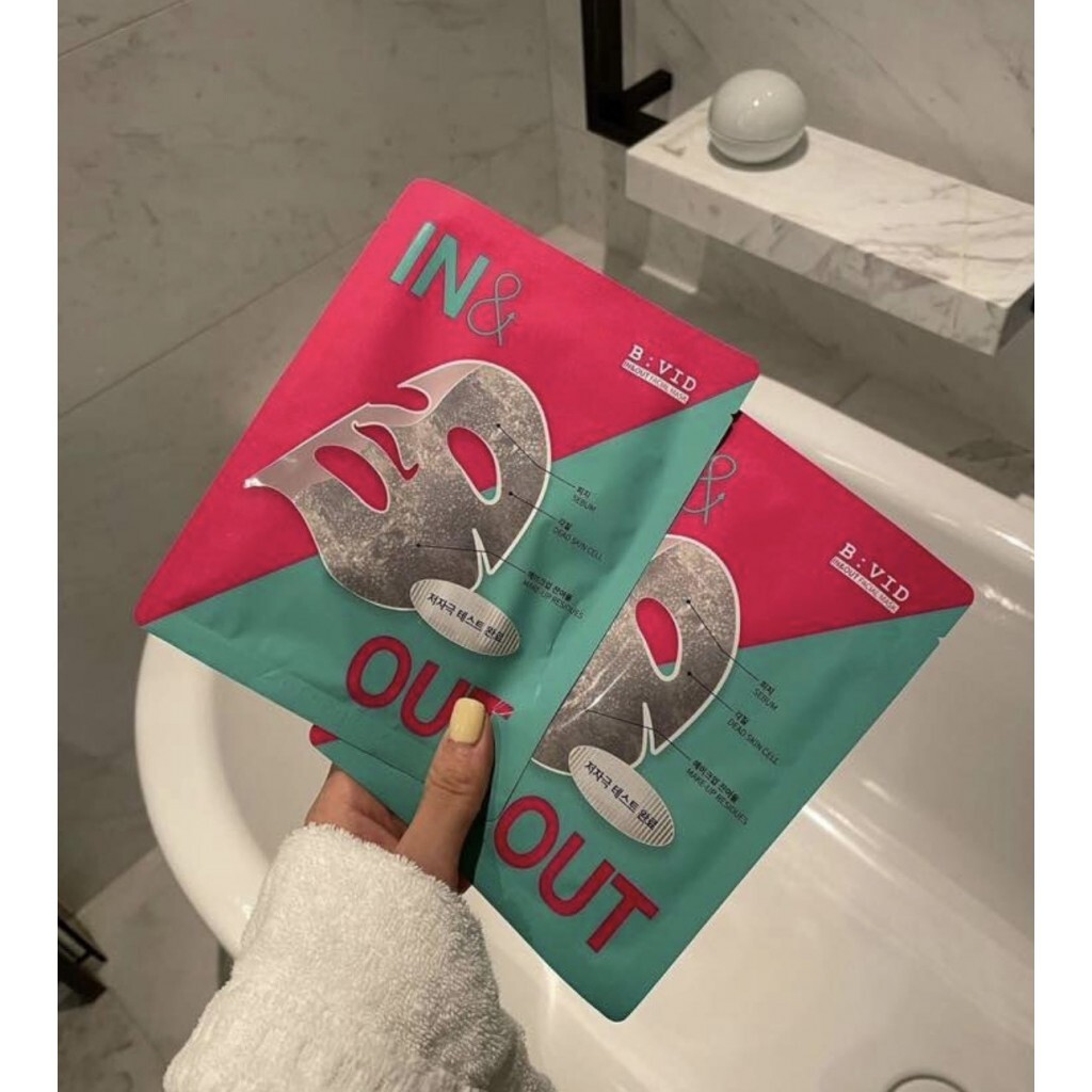 ✨ B:VID 小氣泡 毛孔清潔面膜 5片入 ✨