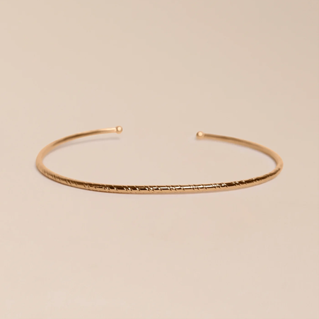 1WK0708-413 WAEKURA Bangle Aden Gold (A-LX-E)