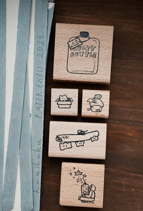 山泥泥．東京紙博vol.11系列印章 共五款