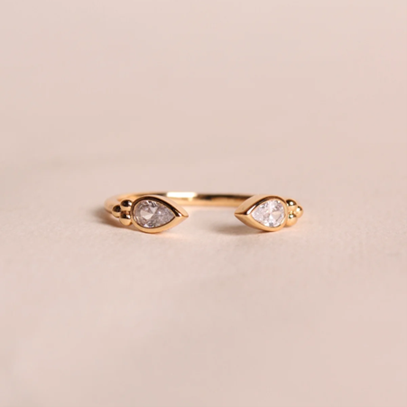 1WK0708-417 WAEKURA Ring Alma - Blanc Gold/Blanc (A-LX-E)