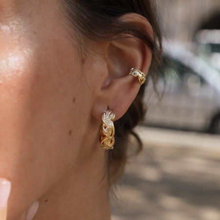 1WK0708-422 WAEKURA Earcuff Colette Gold (A-LX-E)