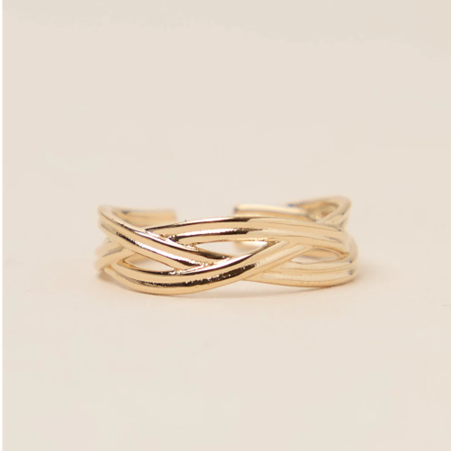 1WK0708-424 WAEKURA Ring Iria Gold (A-LX-E)