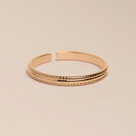 1WK0708-425 WAEKURA Ring Sia Gold (A-LX-E)