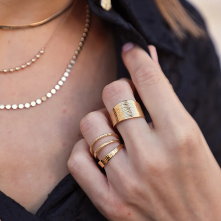 1WK0708-425 WAEKURA Ring Sia Gold (A-LX-E)