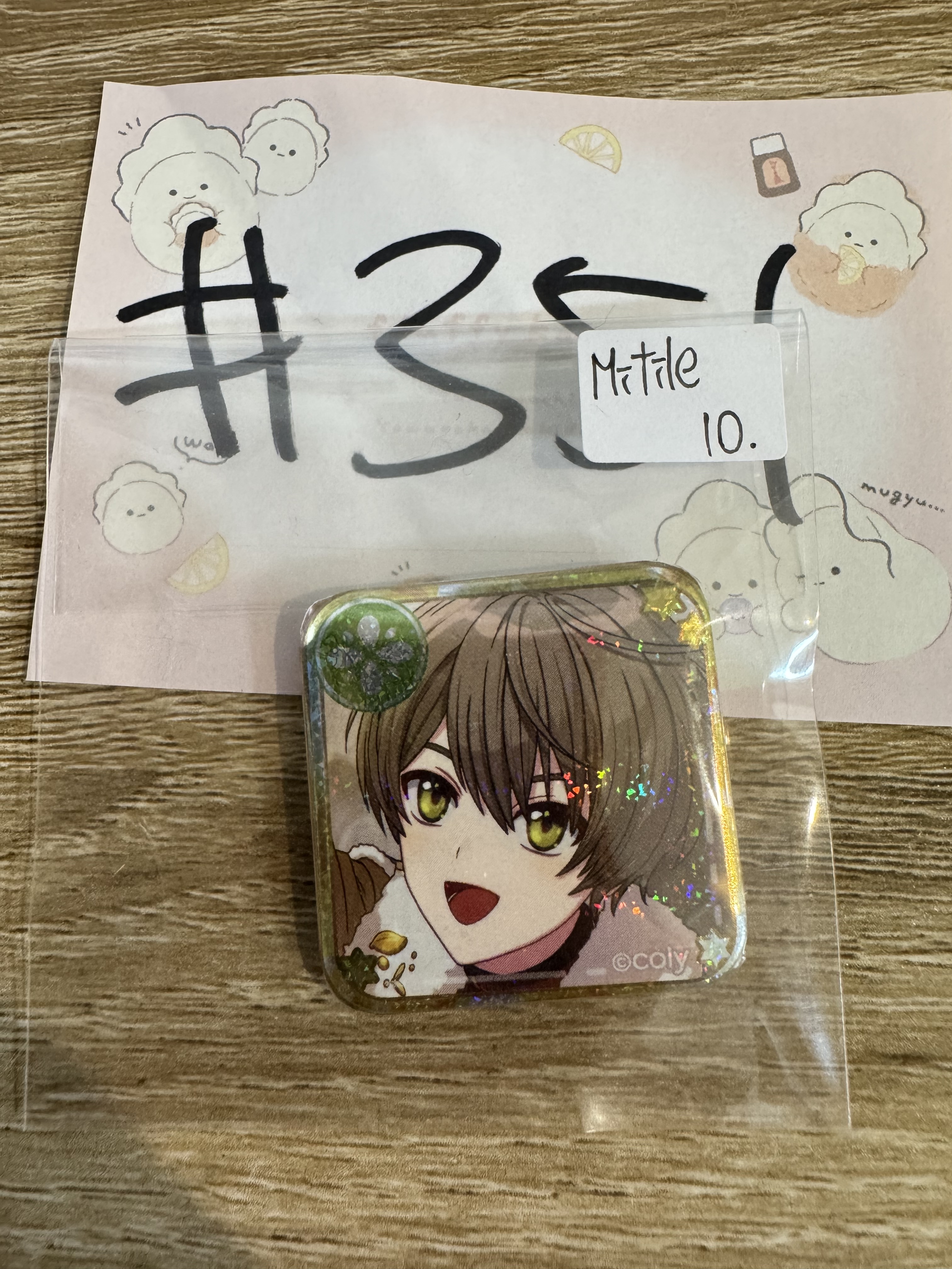 魔法使的約定  MITILE 襟章#351