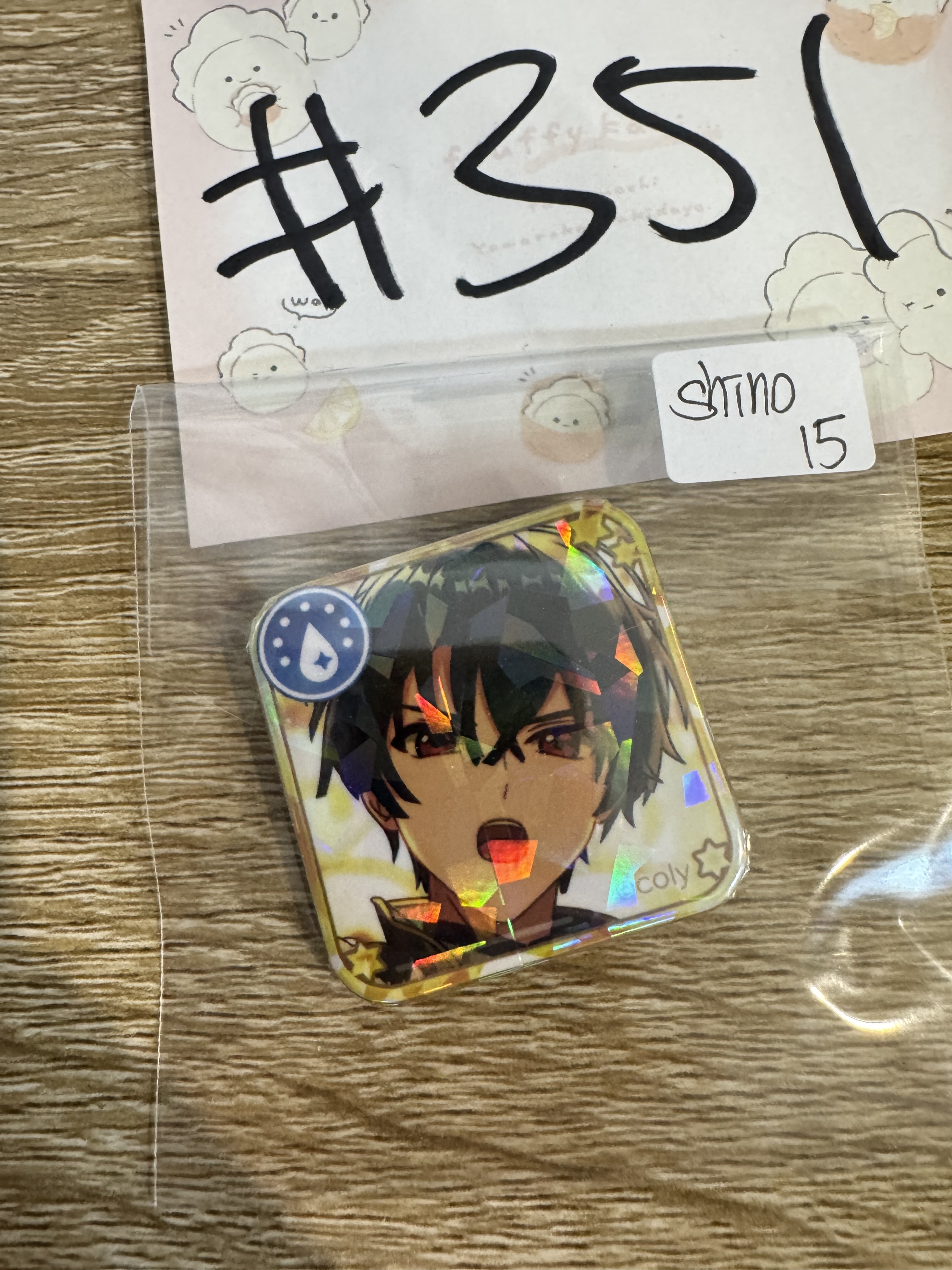 魔法使的約定  SHINO 襟章#351