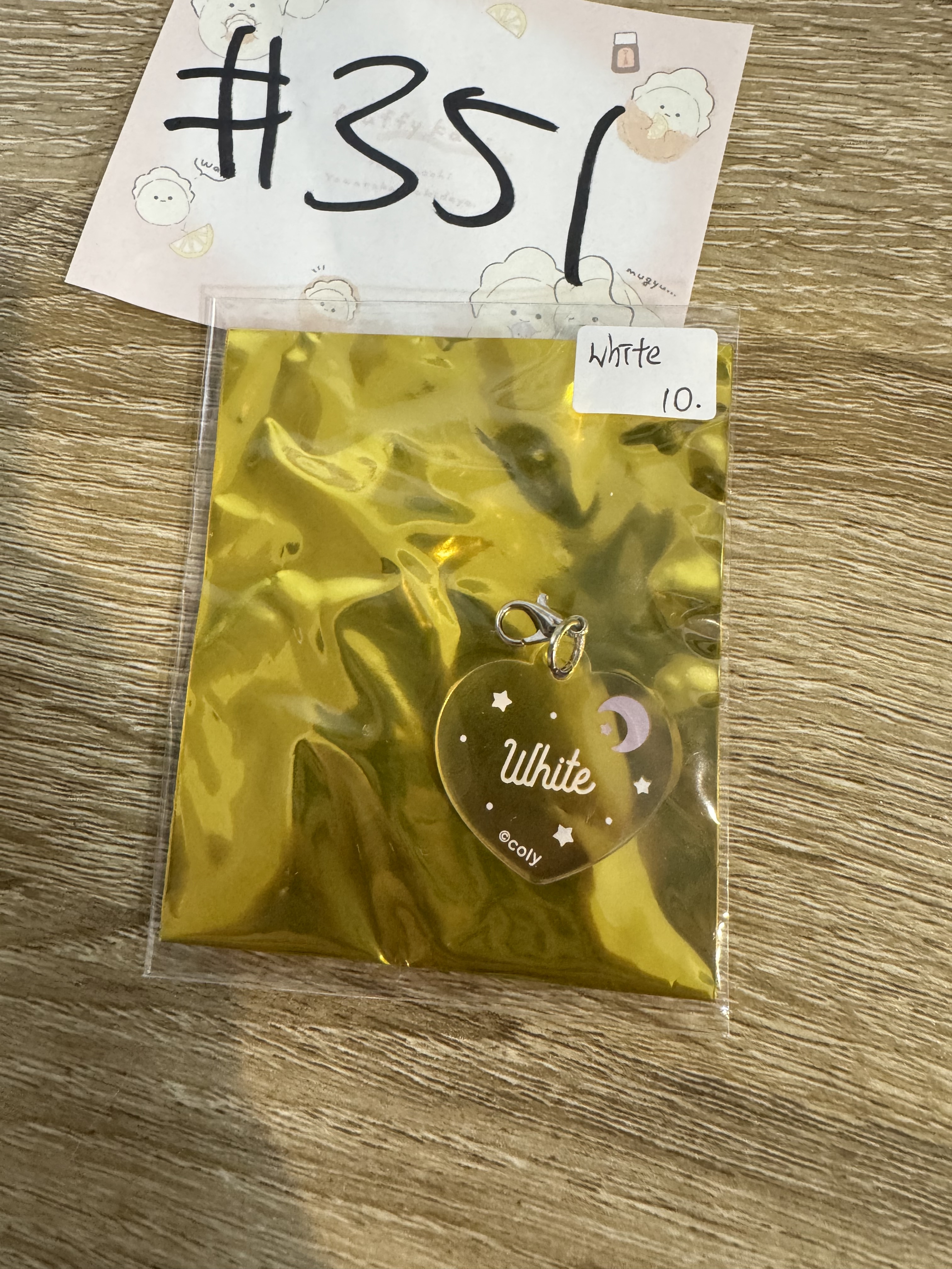 魔法使的約定  WHITE  掛件 #351