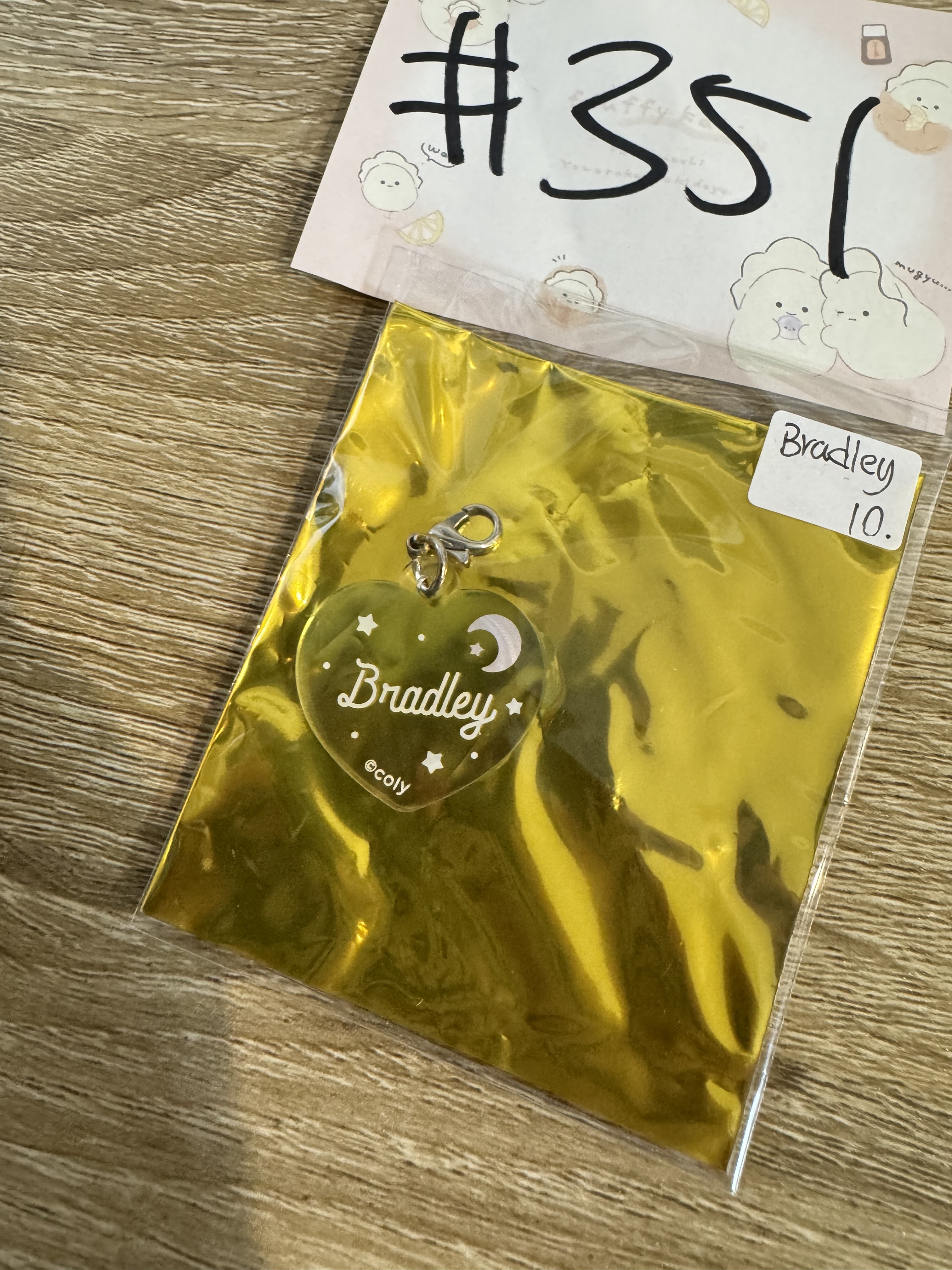 魔法使的約定  BRADLEY 掛件 #351