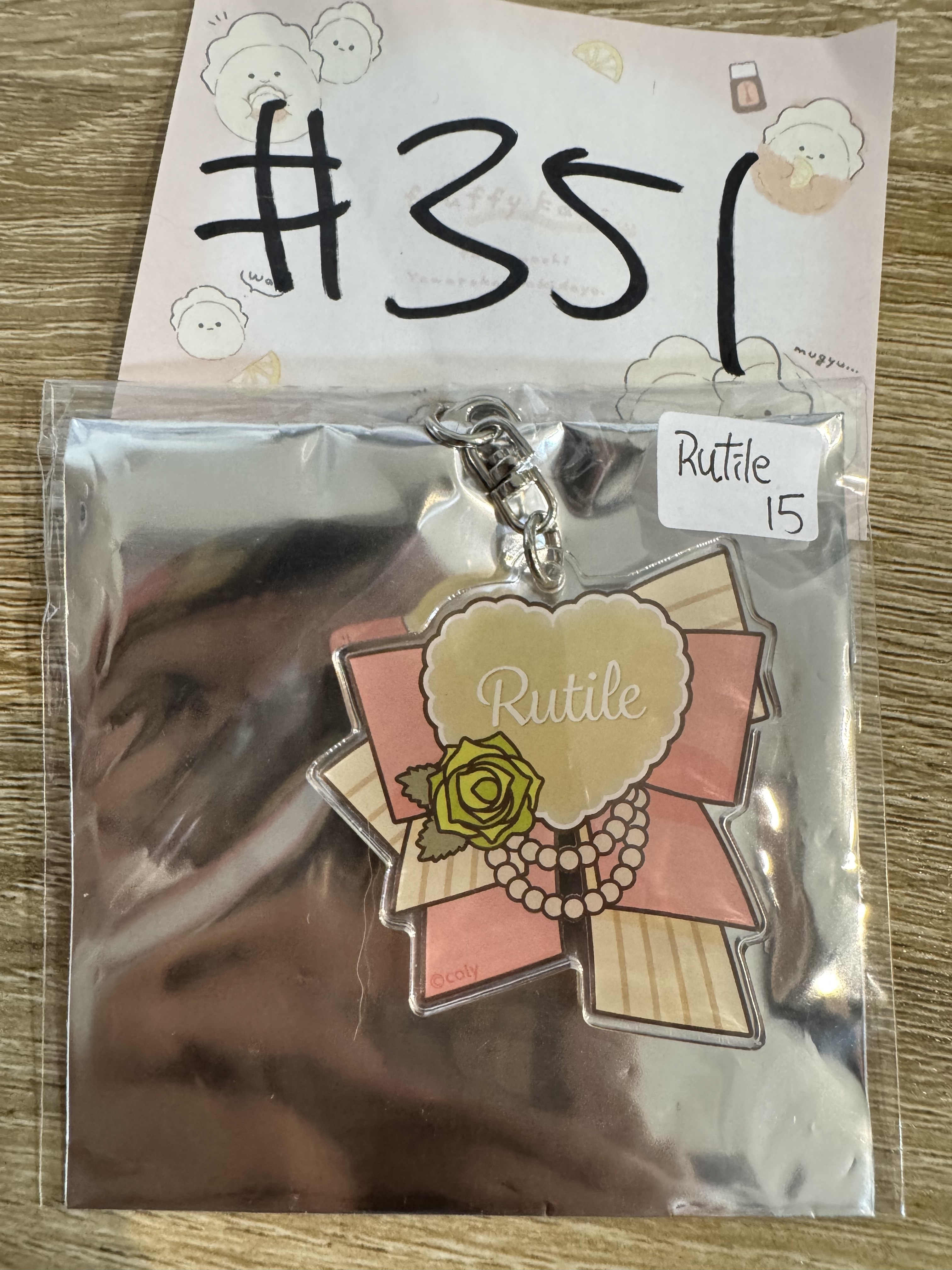 魔法使的約定  RUTILE  掛件 #351