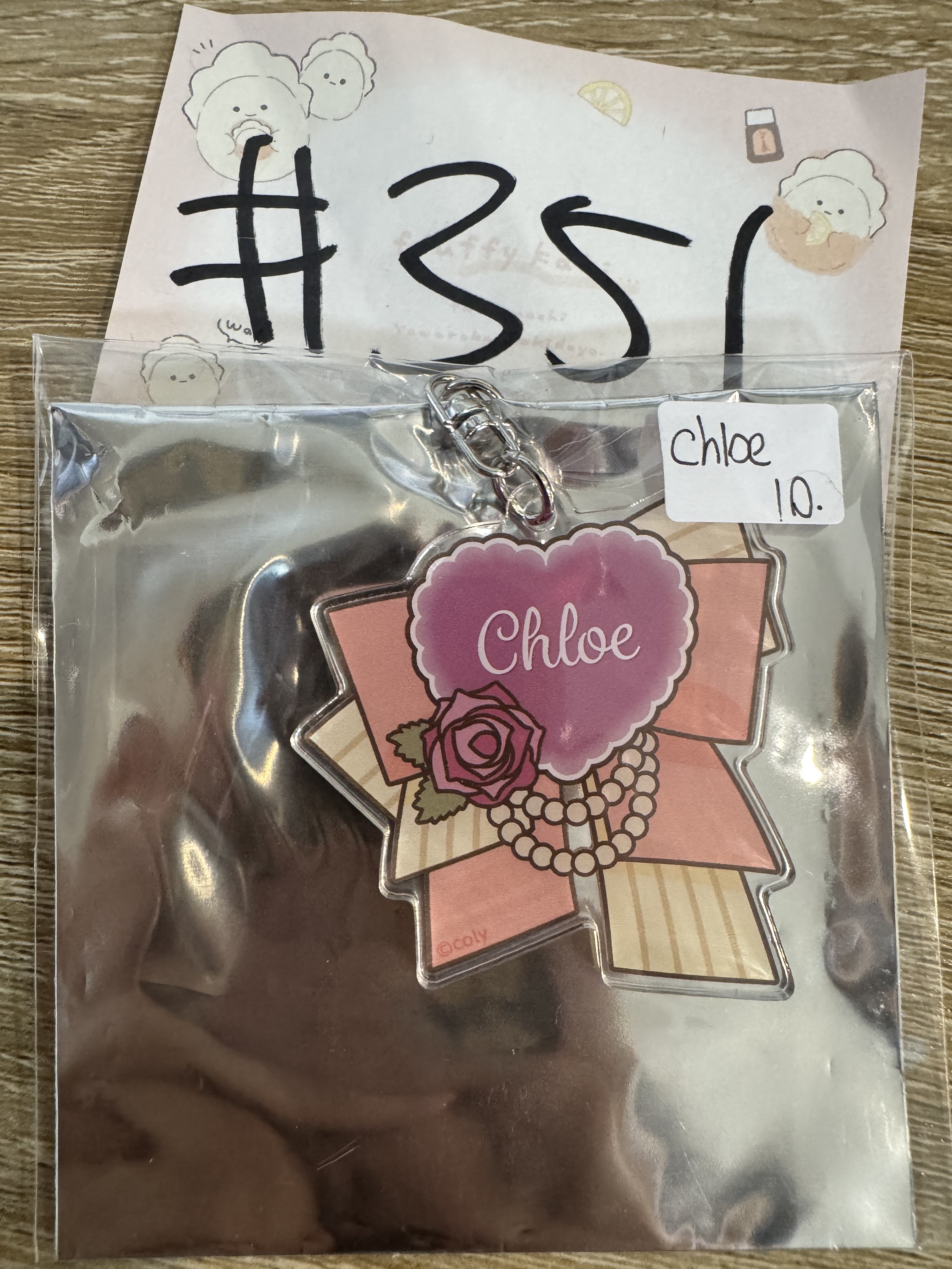 魔法使的約定  CHLOE 掛件 #351