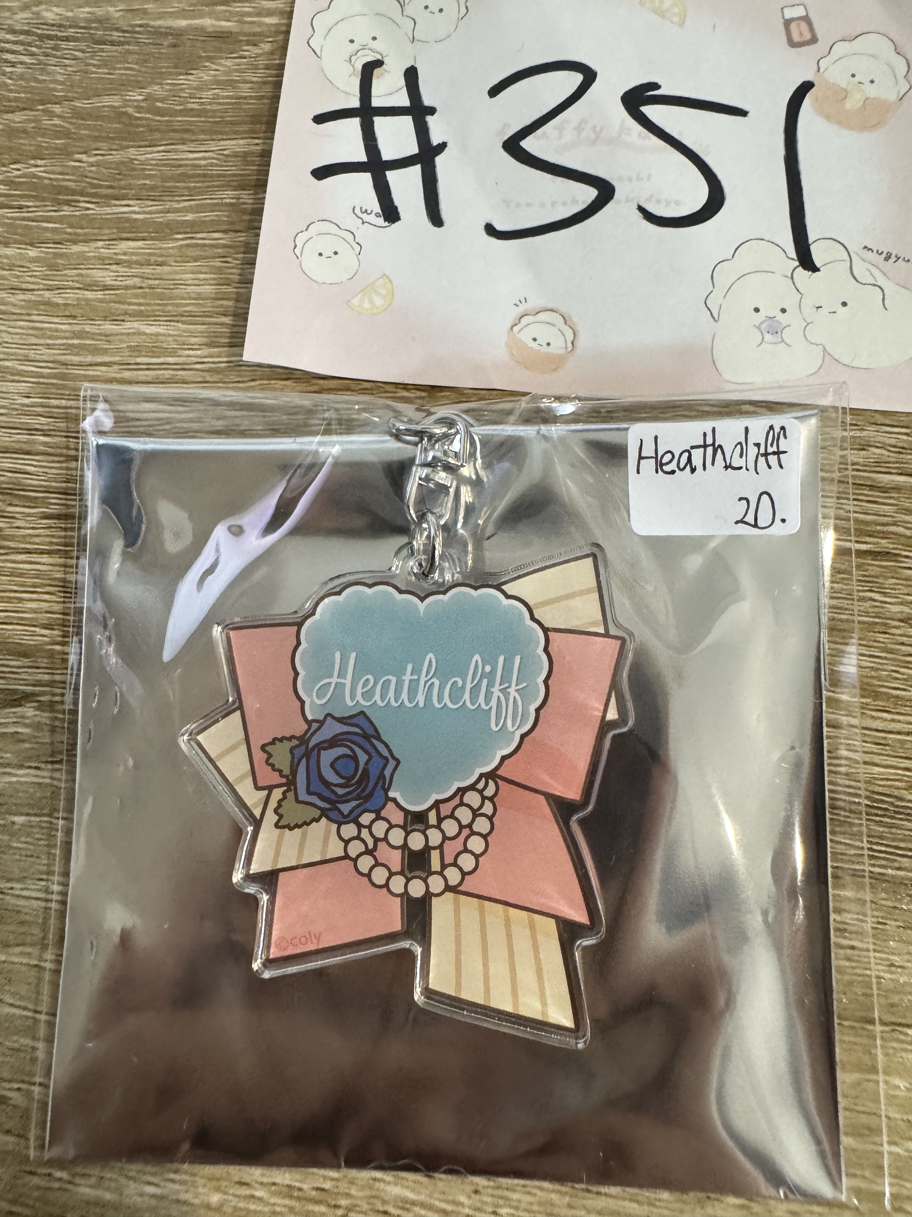 魔法使的約定  HEATHCLIFF 掛件 #351