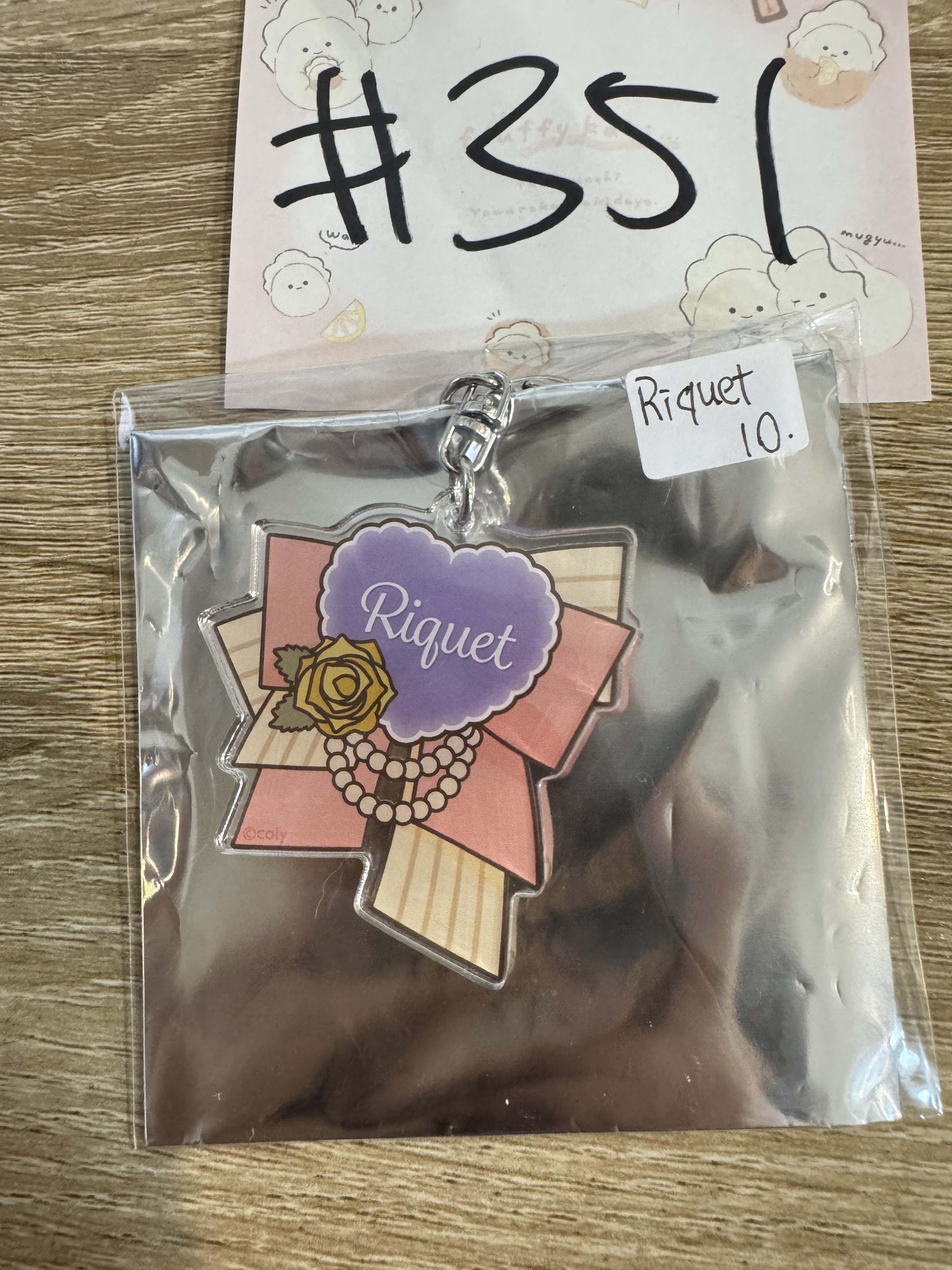 魔法使的約定  RIQUET 掛件 #351