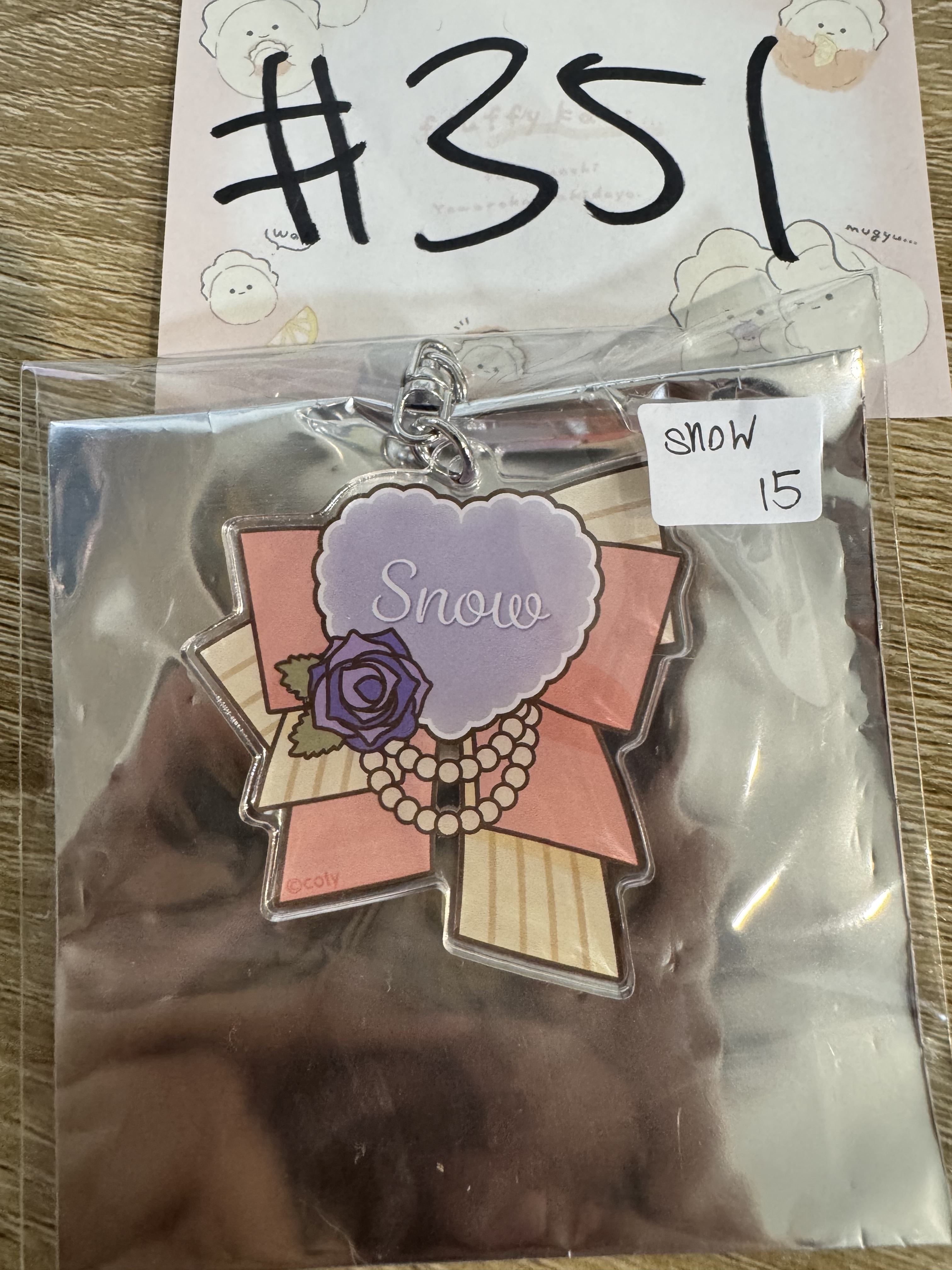 魔法使的約定  SNOW 掛件 #351