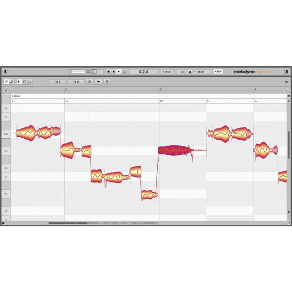 Celemony Melodyne 5 essential add-on Upgrade from bundled Melodyne