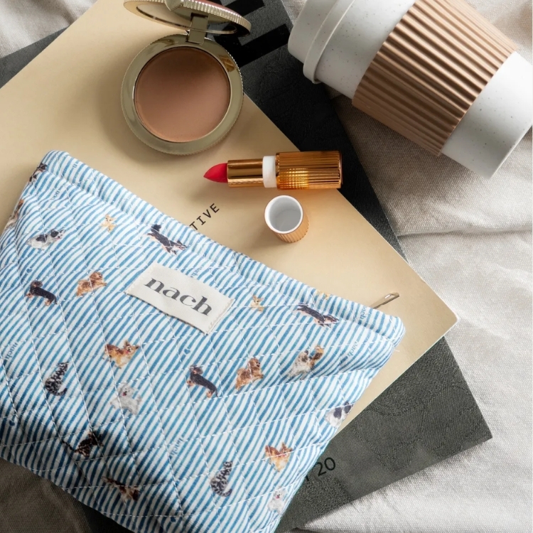 貓狗日常棉質化妝包