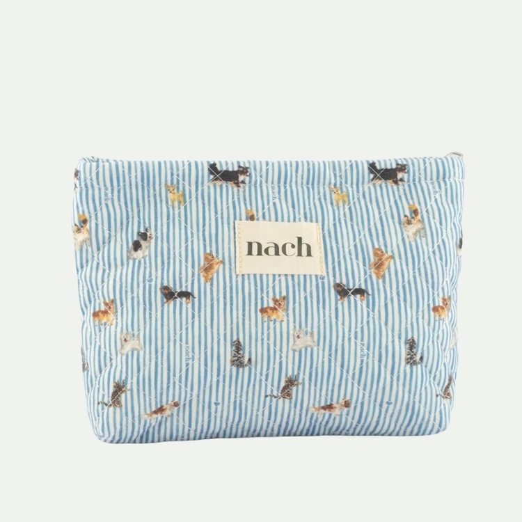 貓狗日常棉質化妝包