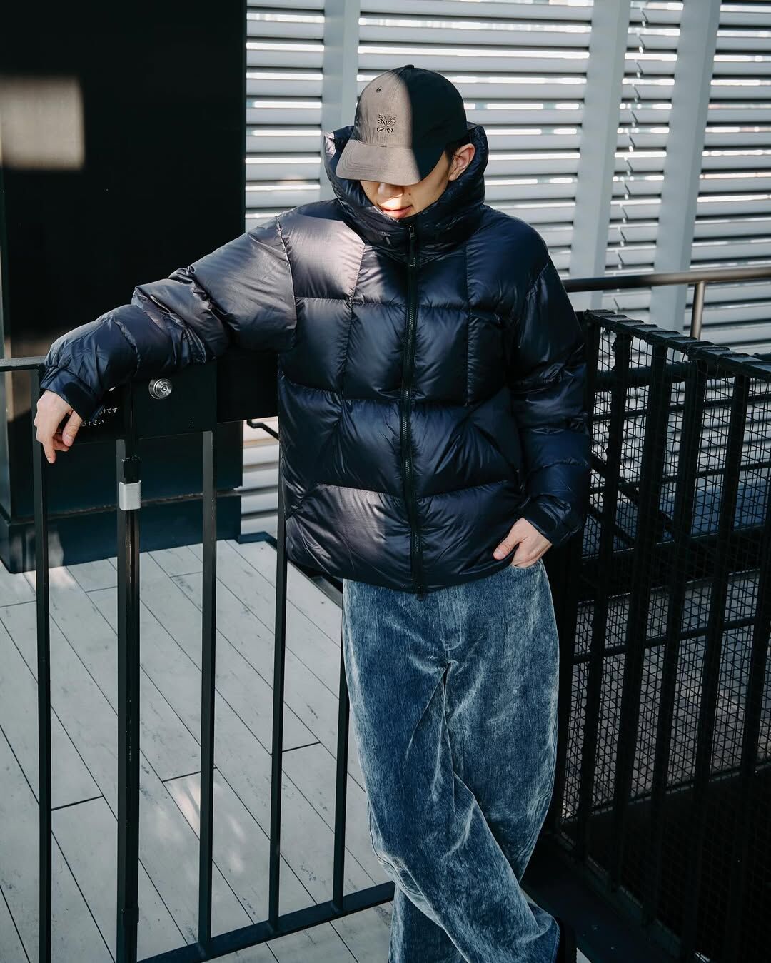 NEEDLES  / 別注 Cap - Papillon Embroidery