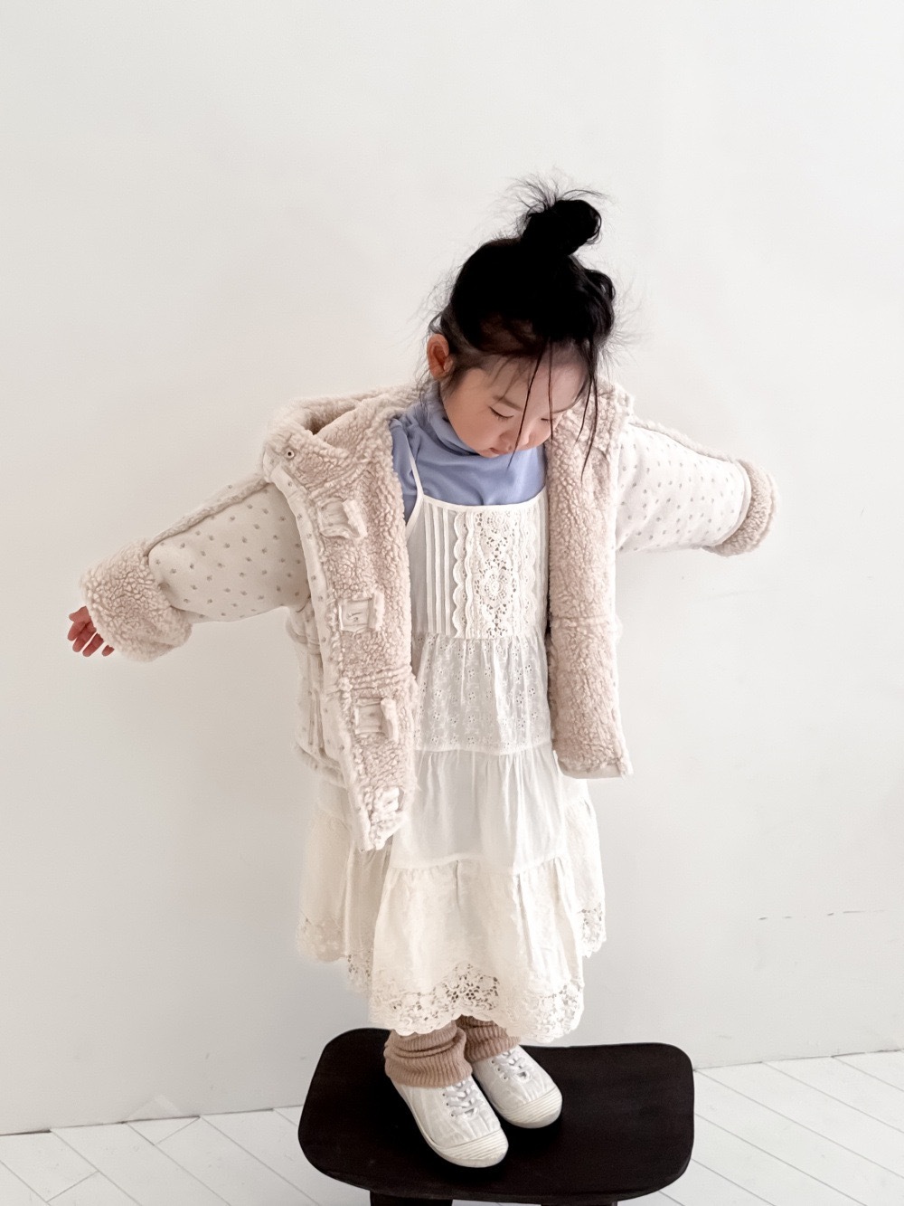 雙面穿加絨連帽保暖外套