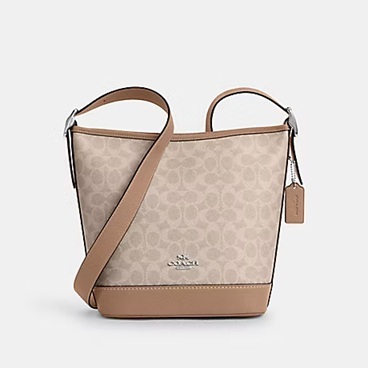 [U] COACH SV/SAND/TAUPE CBH20 SIG JUDE BAG, 196395878154 (UCO12)