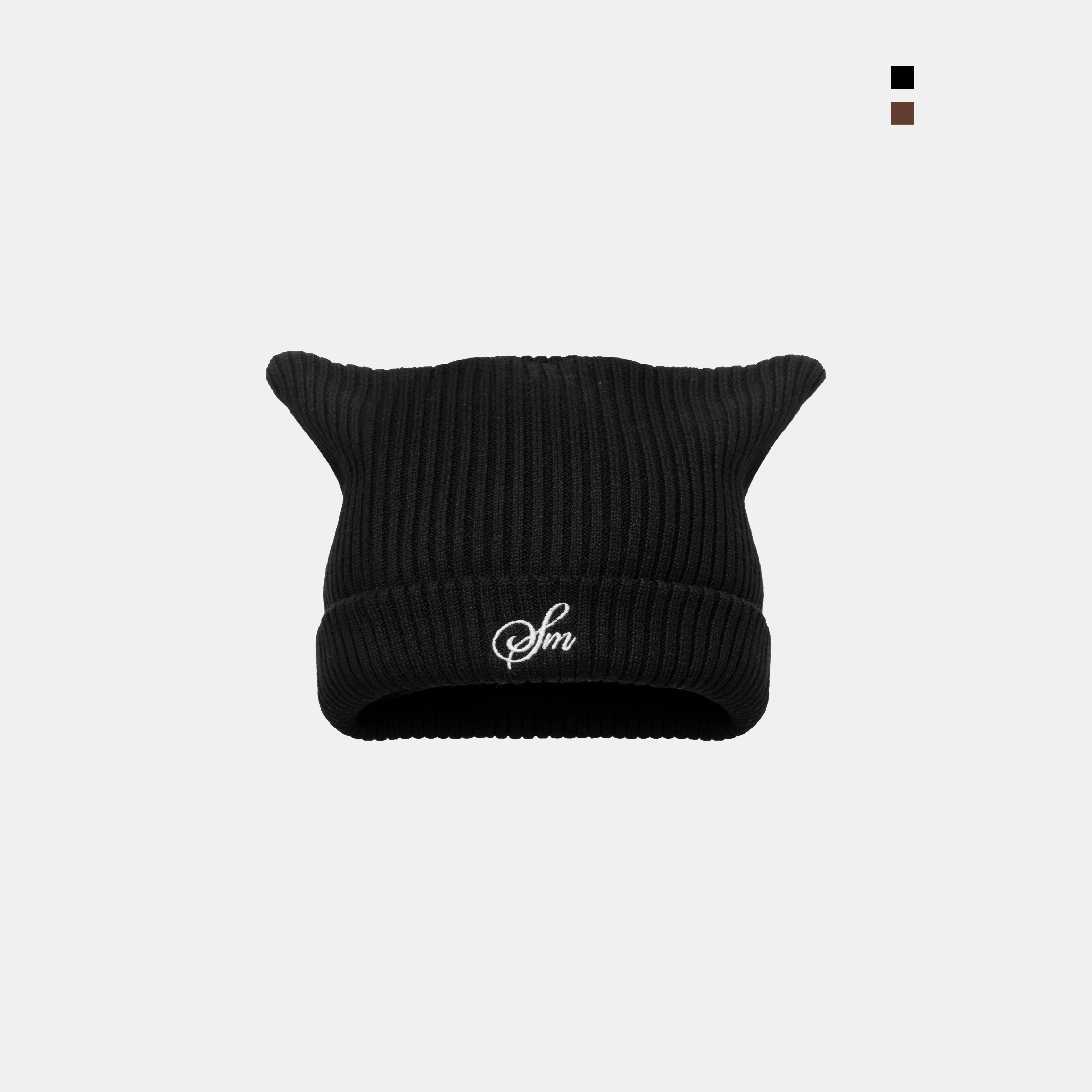 SIMON MADE ACC-2510 針織 貓耳 毛帽