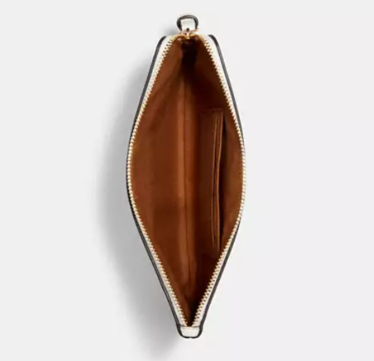 [U] COACH IM/CHALK CV395 LRG CRN ZIP WALLET, 196395413614 (UCO98)