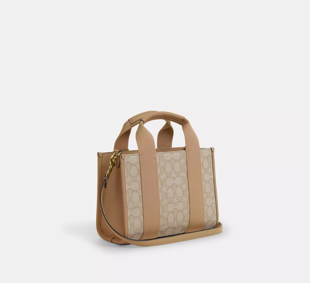 [U] COACH IM/LIGHT KHAKI MULTI CY367 SIG JAC SMTH TOTE, 196395997565 (UCO155)