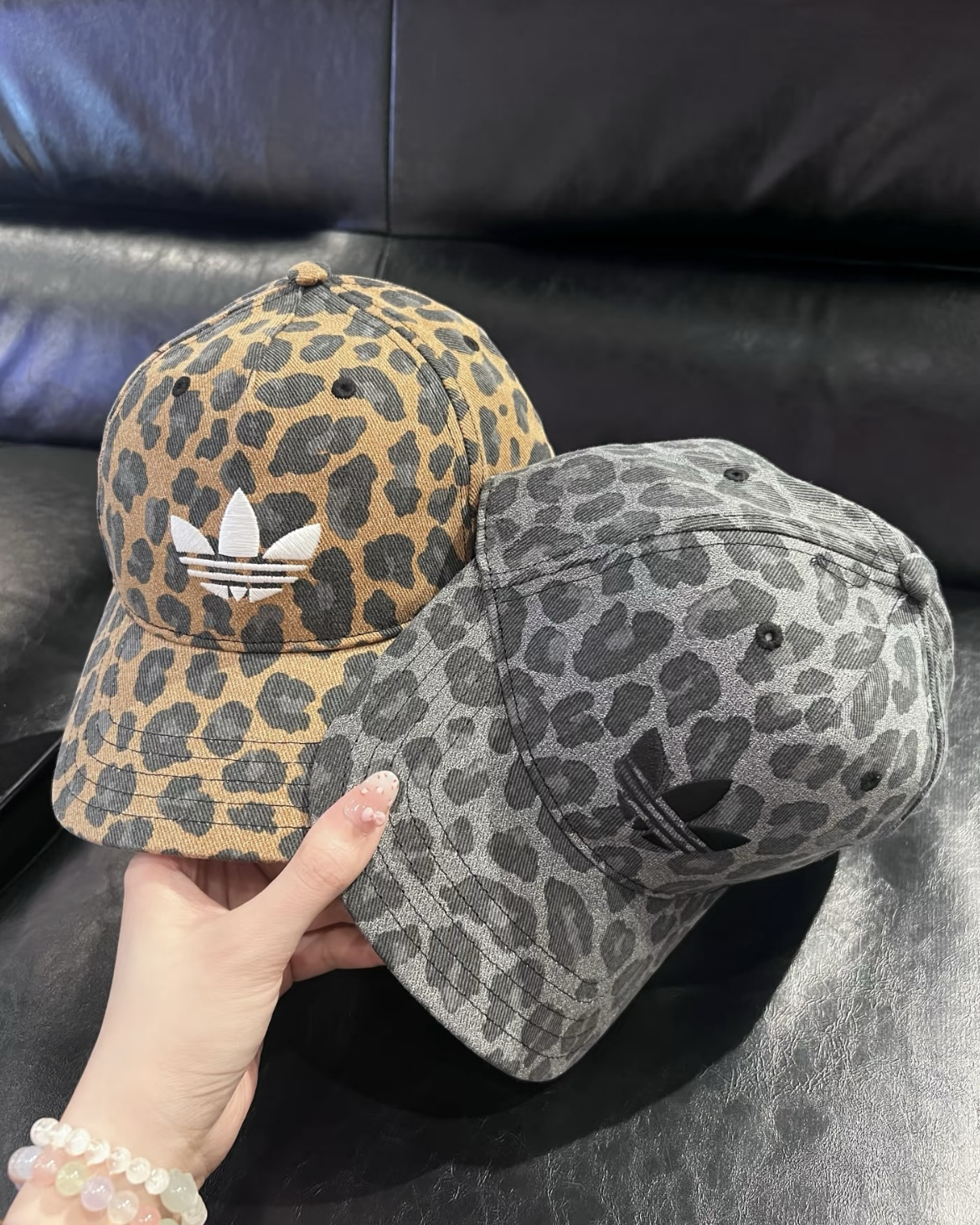 ADIDAS 豹紋系列 棒球帽 肩背包 手提包 三葉草 共3款