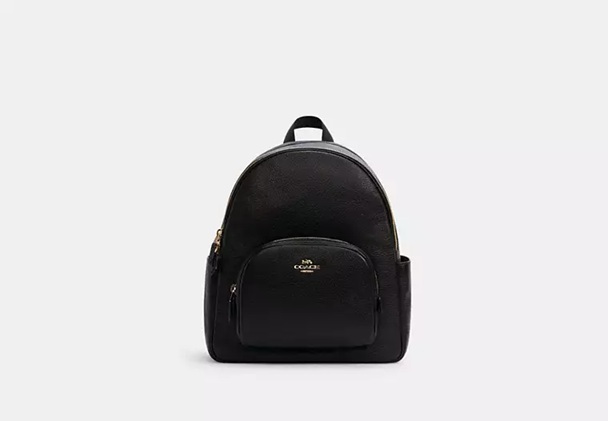 [U] COACH IM/BLACK 5666 LTH COURT BKPK, 195031088025 (UCO49)