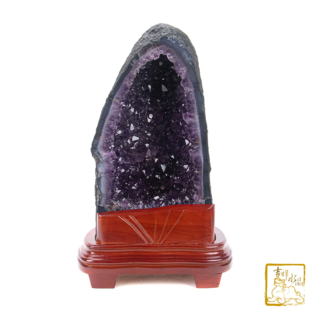 巴西紫水晶洞 7.51kg 官帽 升官發財