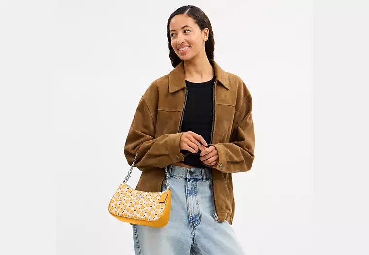 【預購】COACH K1122104 Shoulder Bag  (花花款)