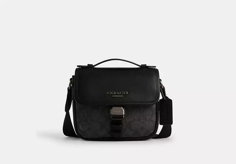 【預購】COACH K1122107 Racer Bag  (黑色)