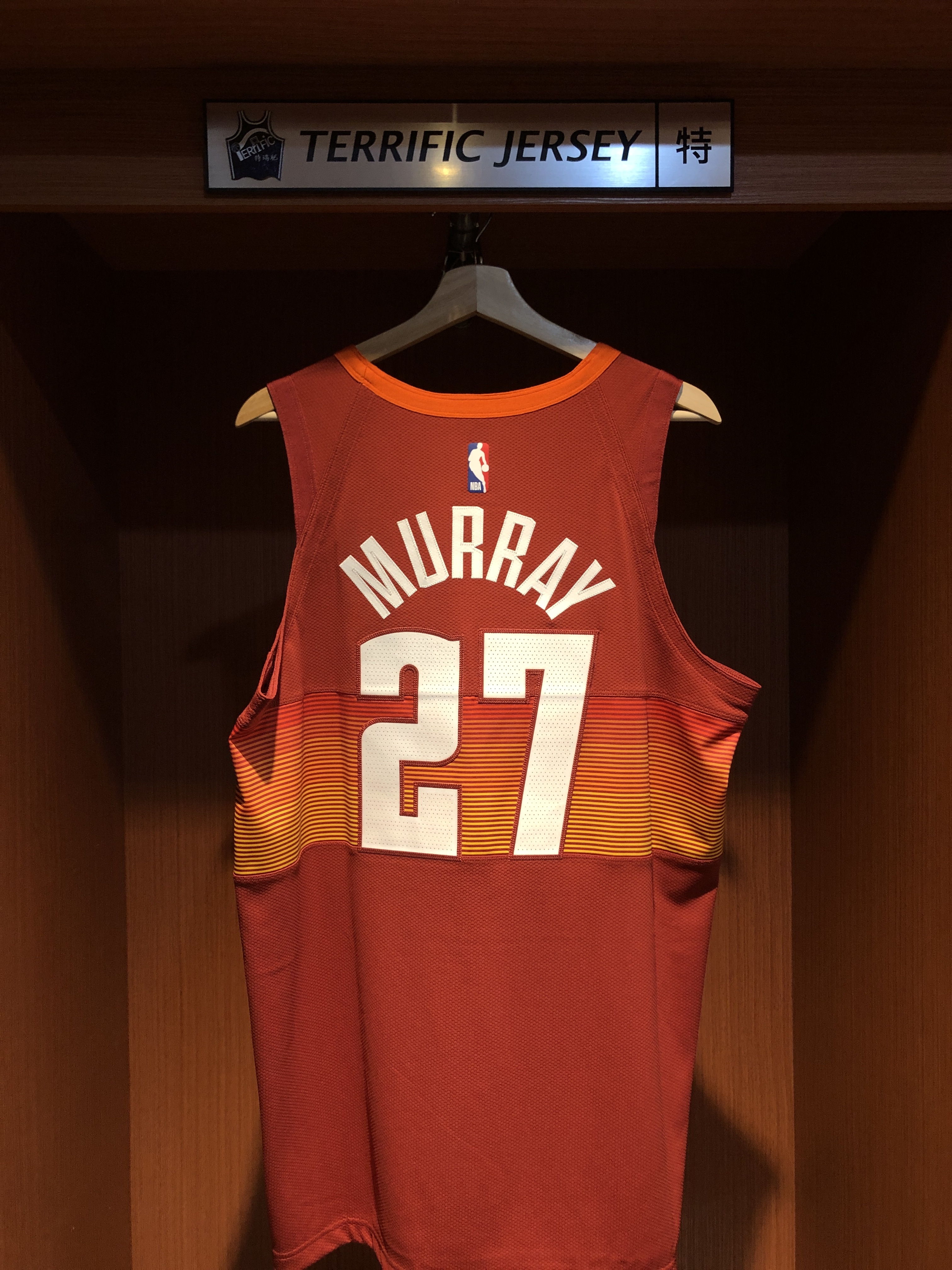 NBA球衣 Jamal Murray 丹佛金塊城市 City Nike Authentic 球員版 電繡 含贊助商標 全新