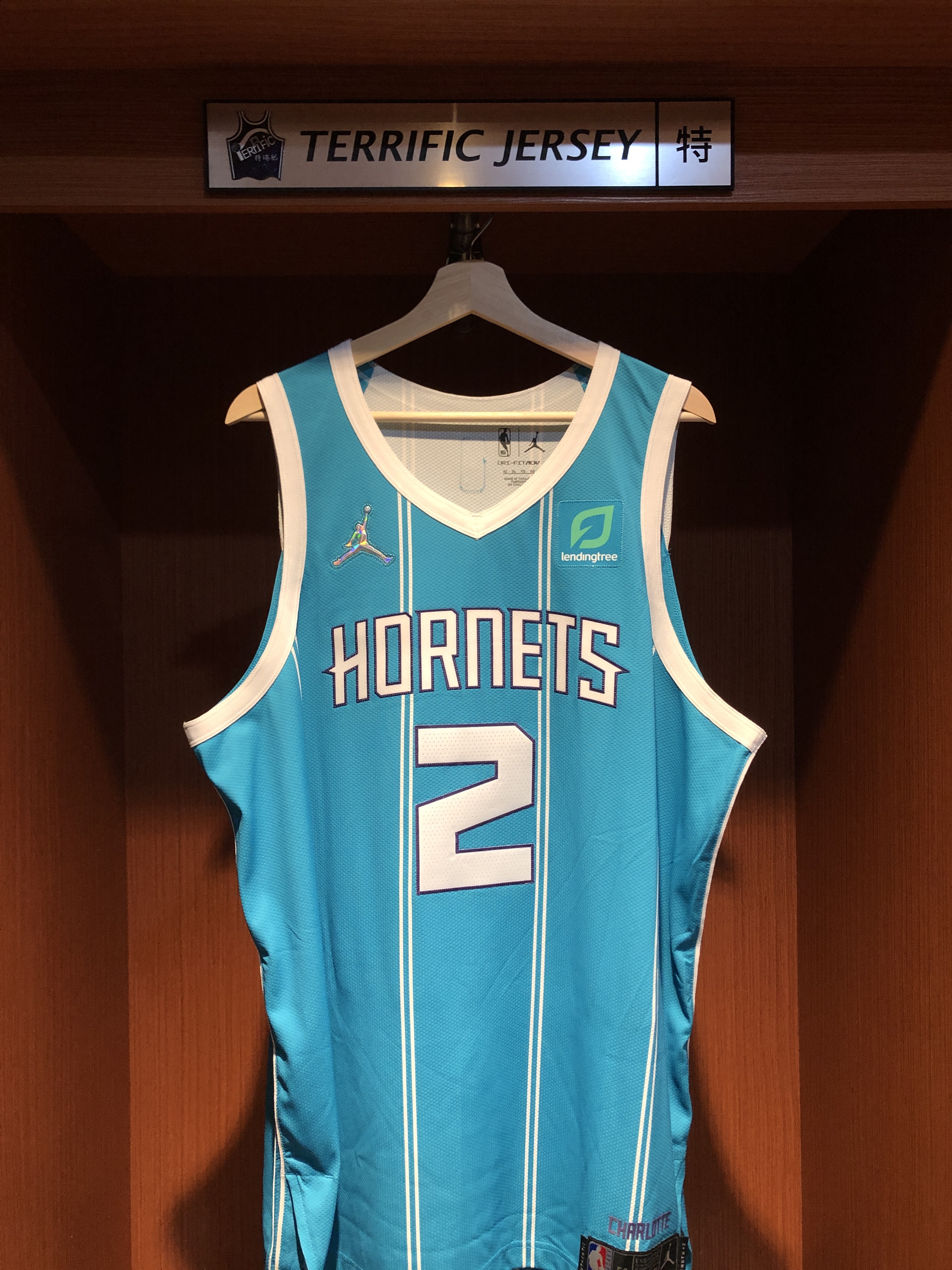 NBA球衣 Lamelo Ball 夏洛特黃蜂綠 #2 75周年 鑽石標 Icon Jordan Authentic 球員版 隊名電繡 含贊助商標 全新