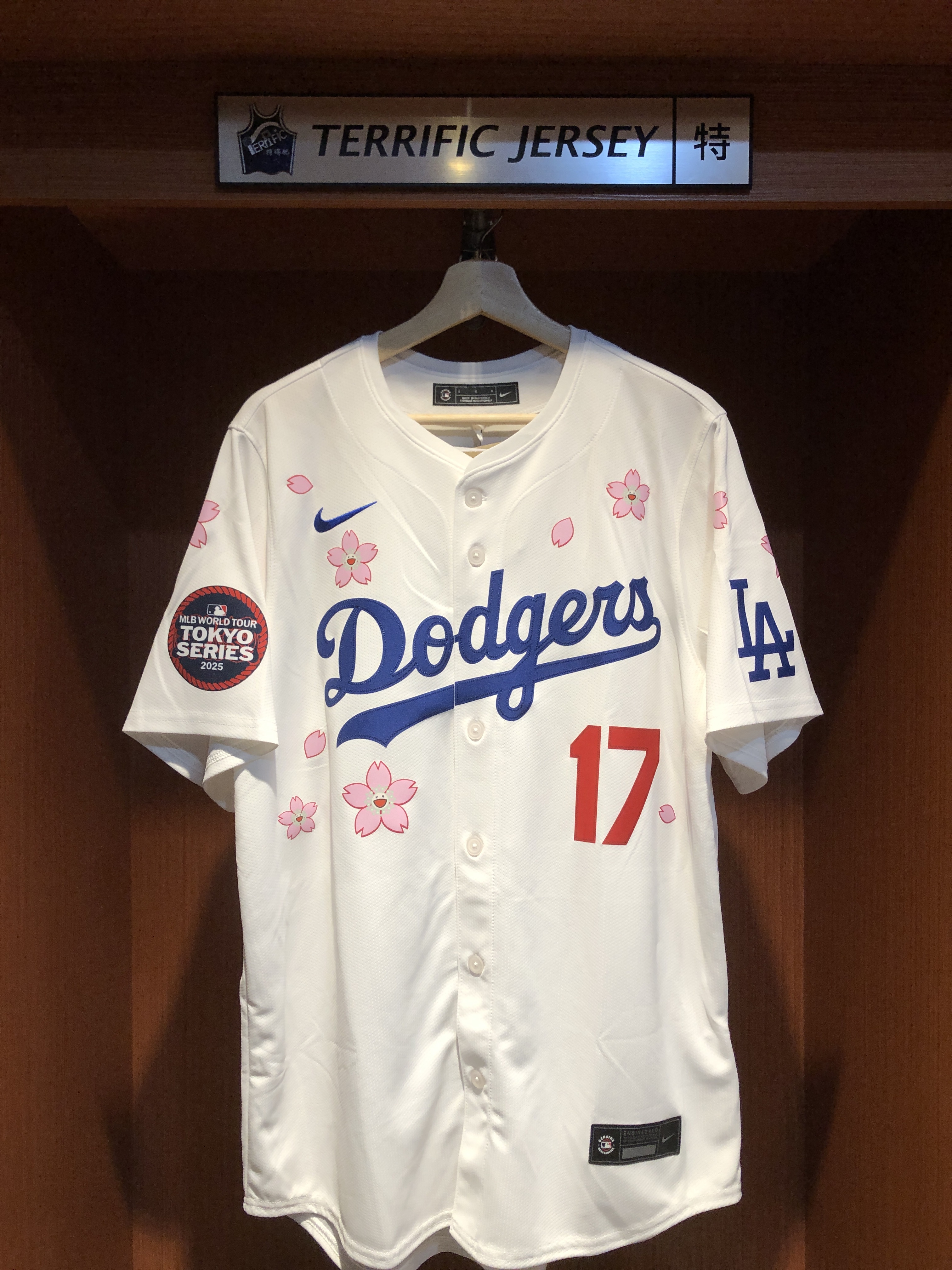 MLB球衣 Takashi Murakami X Los Angeles Dodgers 村上隆 X 洛杉磯道奇 Shohei Ohtani 聯名款 東京賽 開幕戰 Nike Limited Player Name Jersey 球迷版 熱轉印 全新