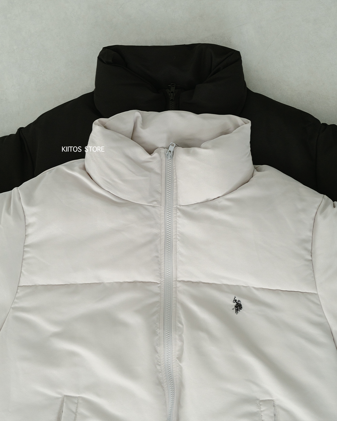 日本代購 U.S. POLO ASSN. 小LOGO 羽絨 外套 兩色 (男/女款)