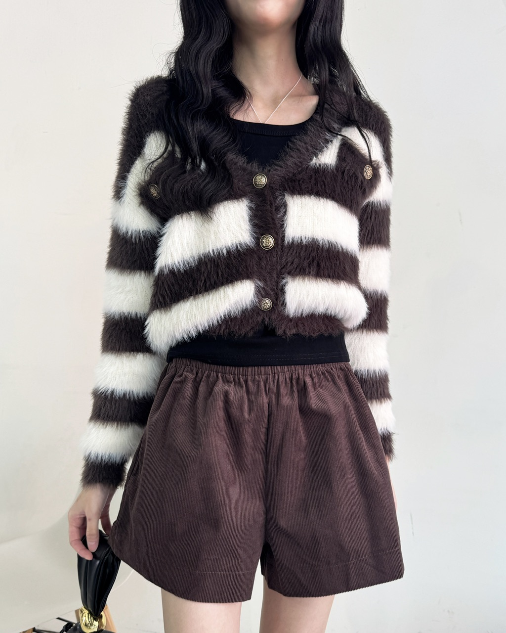 秋冬限定燈芯絨短褲—9976