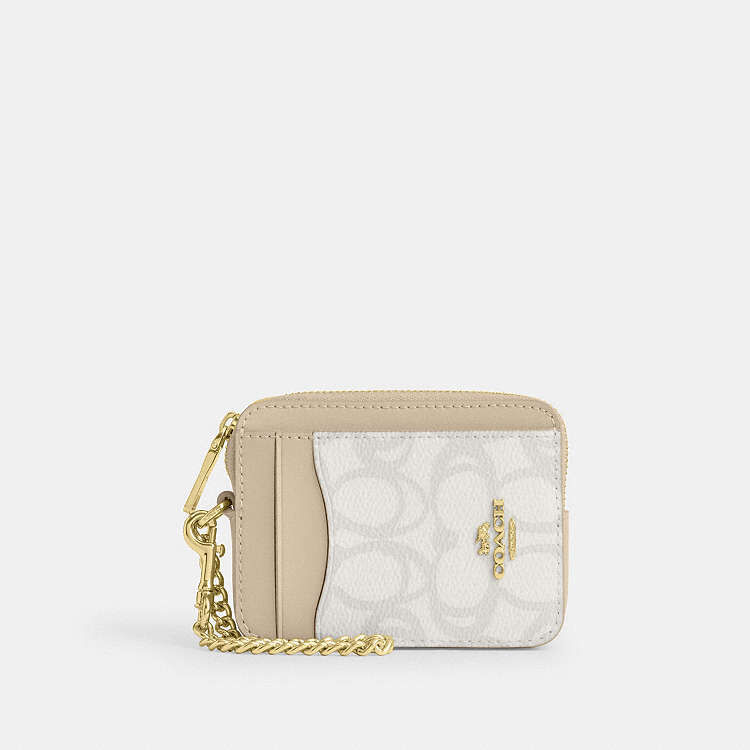 [U] COACH IM/IVORY CBL78 ZIP SKTCH SIG, 196395844333 (UCO150)