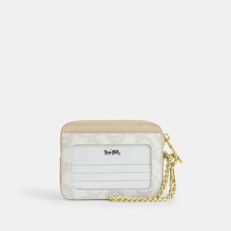 [U] COACH IM/IVORY CBL78 ZIP SKTCH SIG, 196395844333 (UCO150)