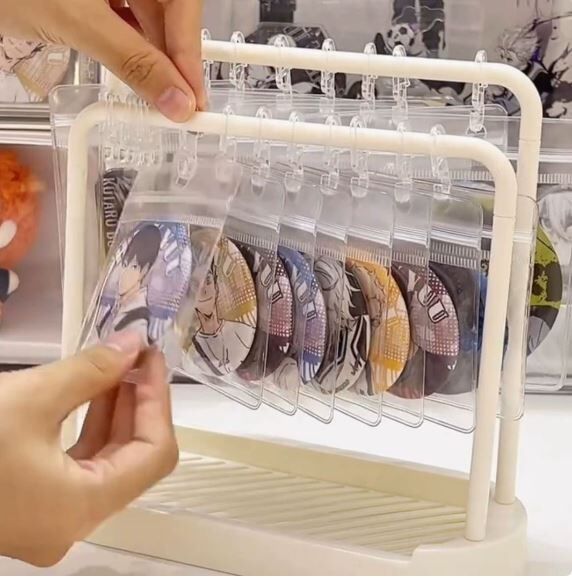 高颜值 首饰立牌展示架 收纳架ins风 送20个大袋子+20个小袋子