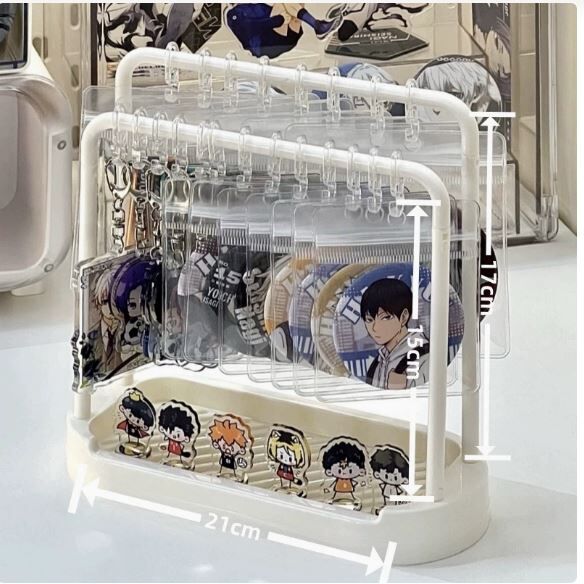 高颜值 首饰立牌展示架 收纳架ins风 送20个大袋子+20个小袋子