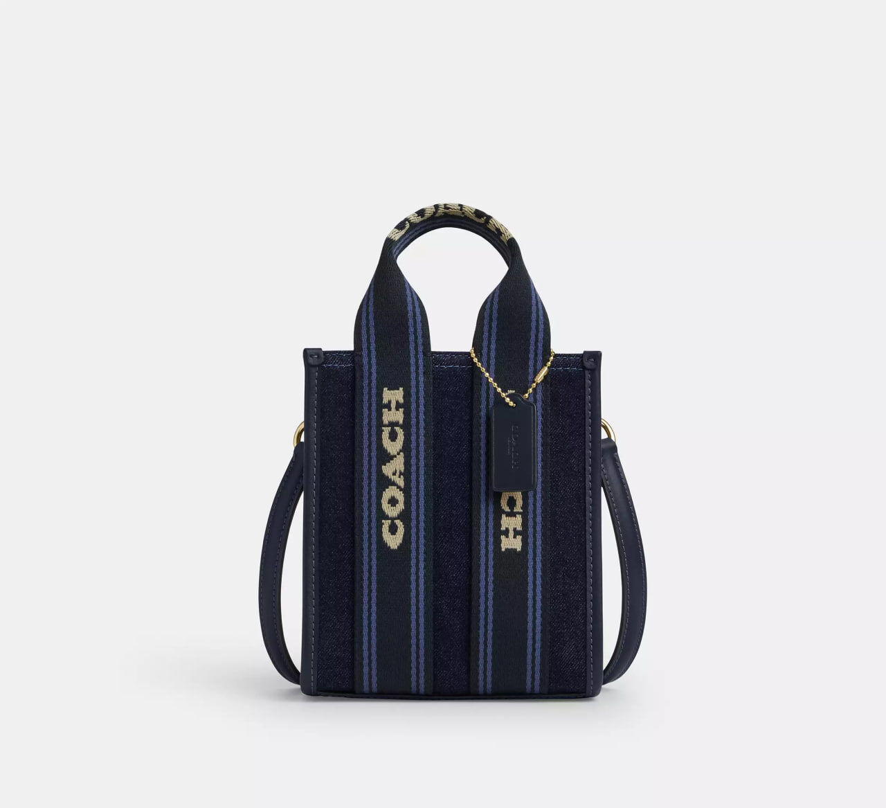 [U] COACH IM/DARK DENIM MULTI CCL74 SMTH MIN TT DNM, 196395998081 (UCO166)