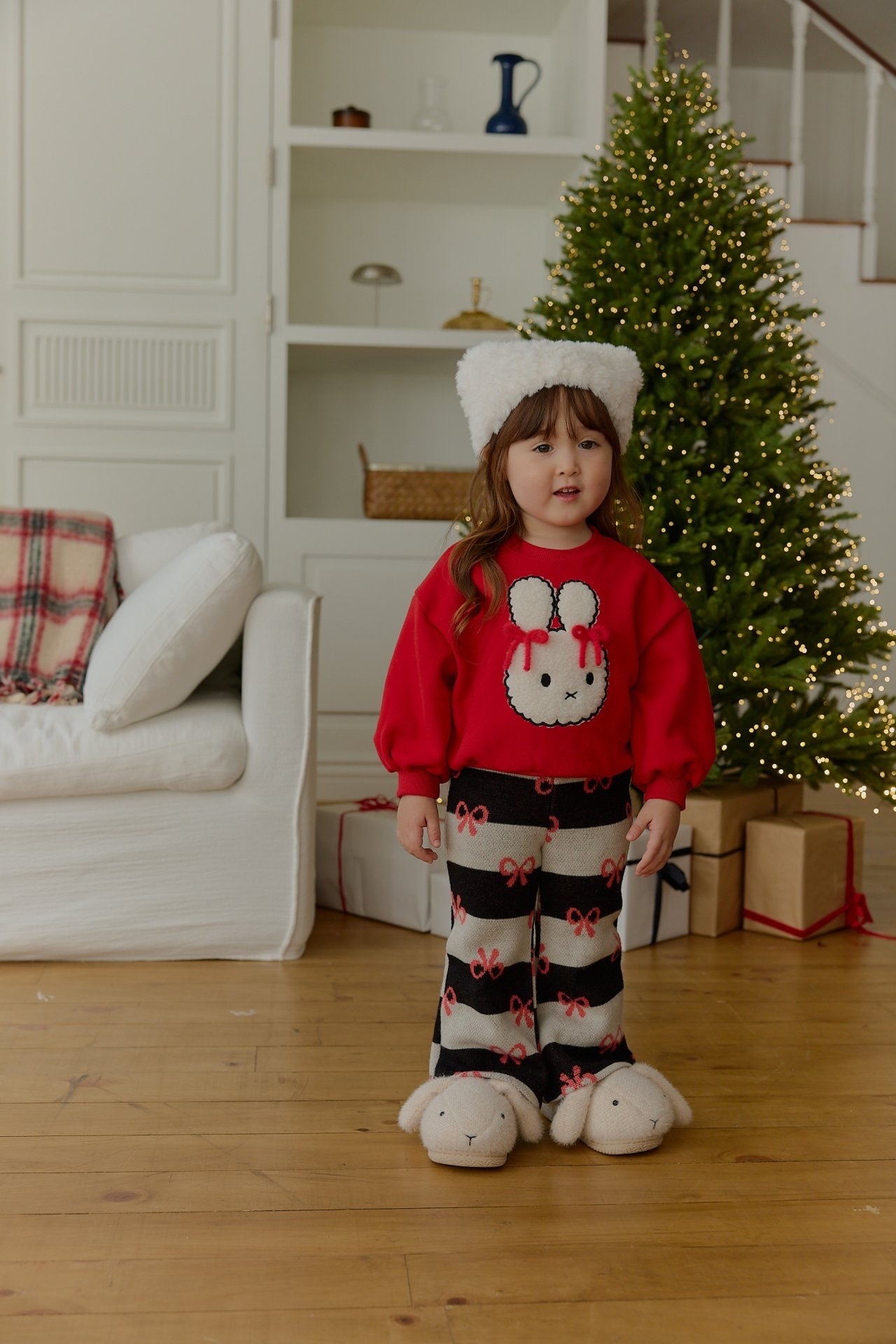 Sera Rabbit Patch Sweatshirt