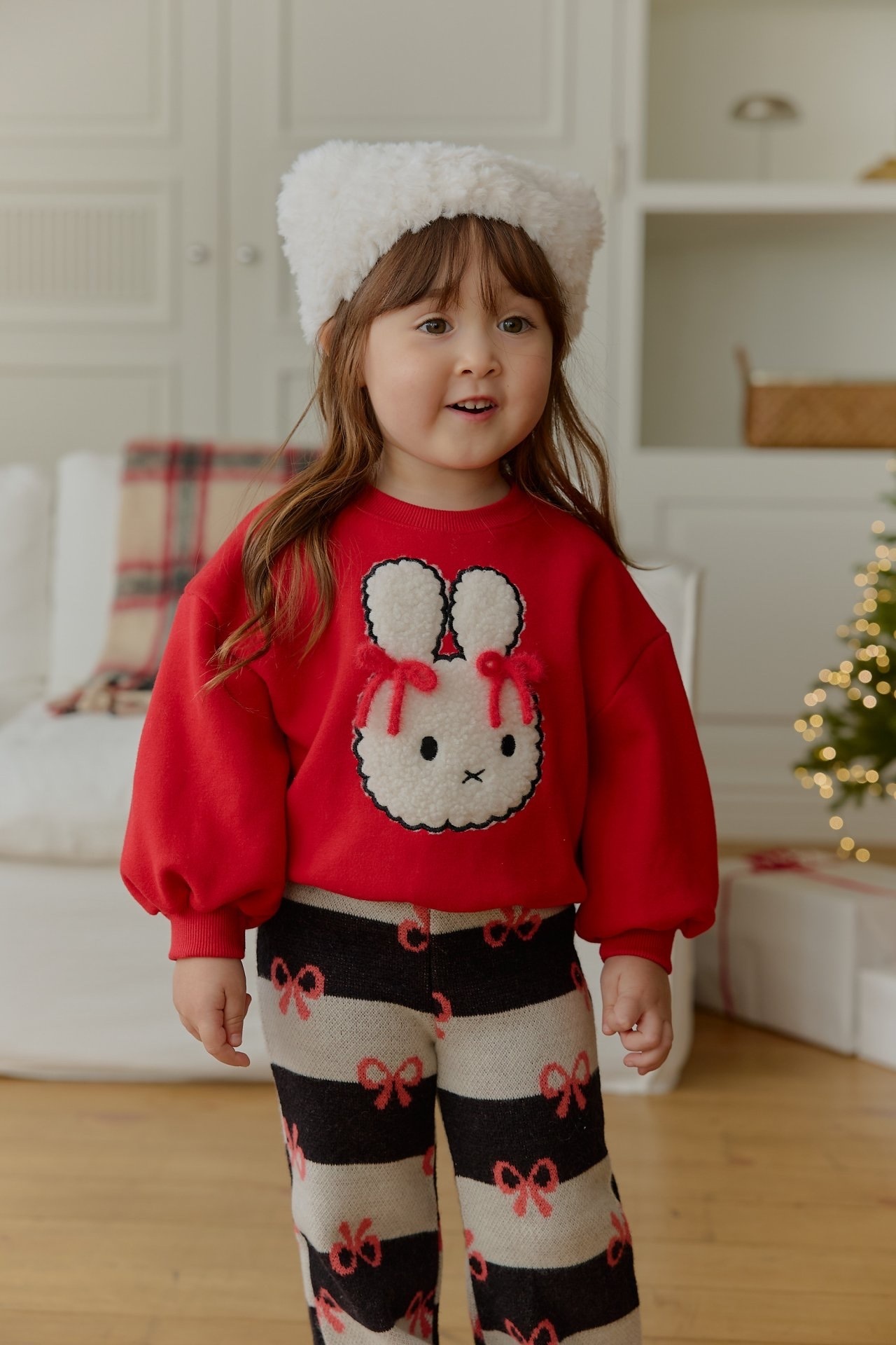 Sera Rabbit Patch Sweatshirt