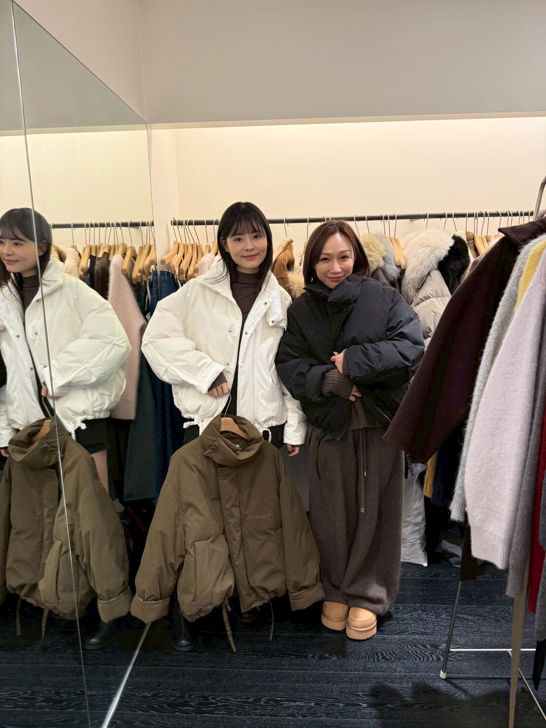 OB5227 短款鴨企領羽絨服