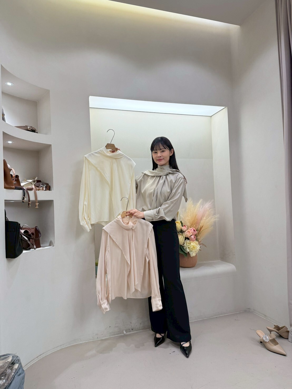 MA5219 立領披肩式恤衫