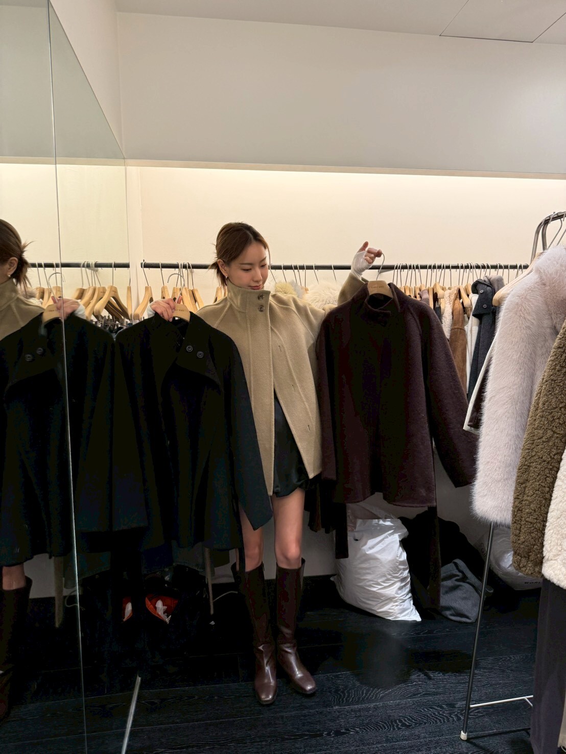 OB5202 手工製羊毛綁帶外套 *特價* (優惠碼同充值購物金不適用)