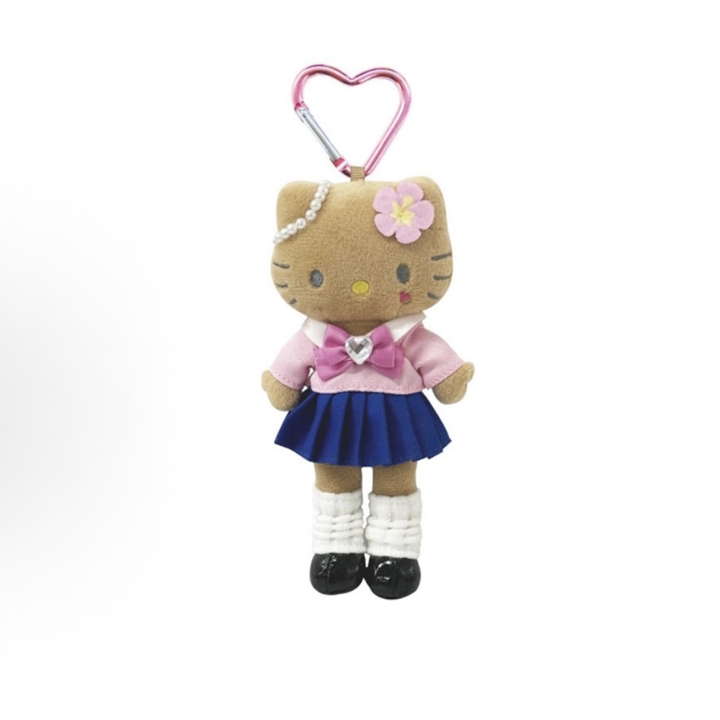 HELLO KITTY  長腿 KITTY 黑皮制服/白皮制服/白皮粉洋裝/黑皮粉豹紋/黑皮黑洋裝