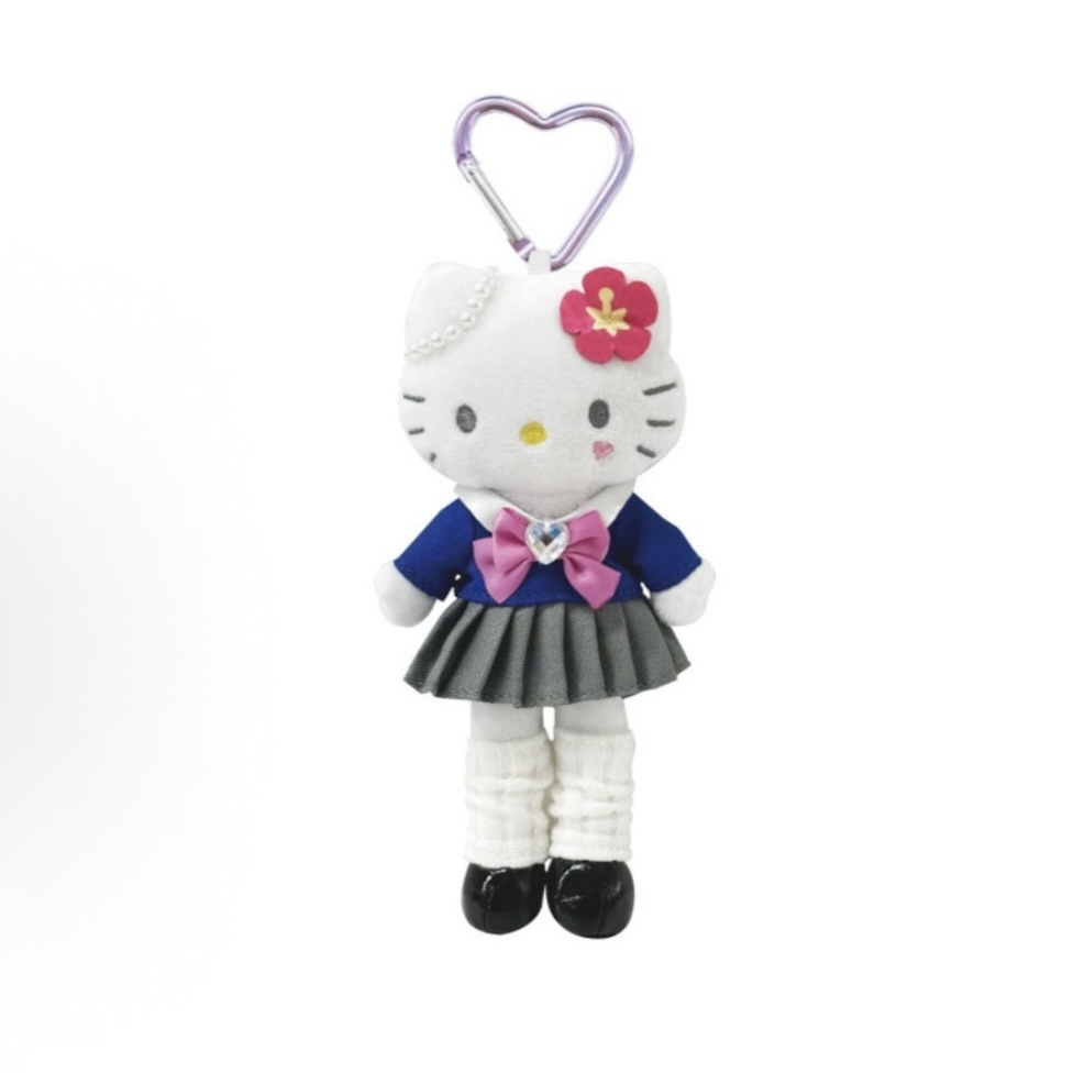 HELLO KITTY  長腿 KITTY 黑皮制服/白皮制服/白皮粉洋裝/黑皮粉豹紋/黑皮黑洋裝